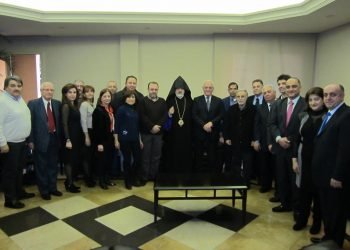 Շահէ Եպս. Փանոսեան Այցելեց  Պուրճ Համուտի Քաղաքապետարան