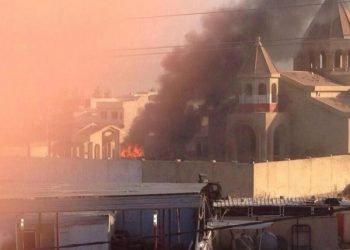 Մուսուլի Հայկական  Եկեղեցին Կը Հրկիզուի