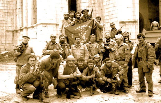 ARF-battalion-in-front-of-Ghazanchetsots-after-liberation-of-Shushi