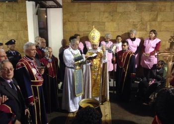 Նոր Սիսի Ս. Սարգիս  Եկեղեցւոյ Մէջ.  Ս. Սարգիս Զօրավարի Անուանակոչութեան Տօնի Նշում