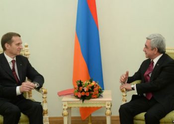 Նախագահ Սարգսեան Ընդունեց  Սերկէյ Նարիշքինը