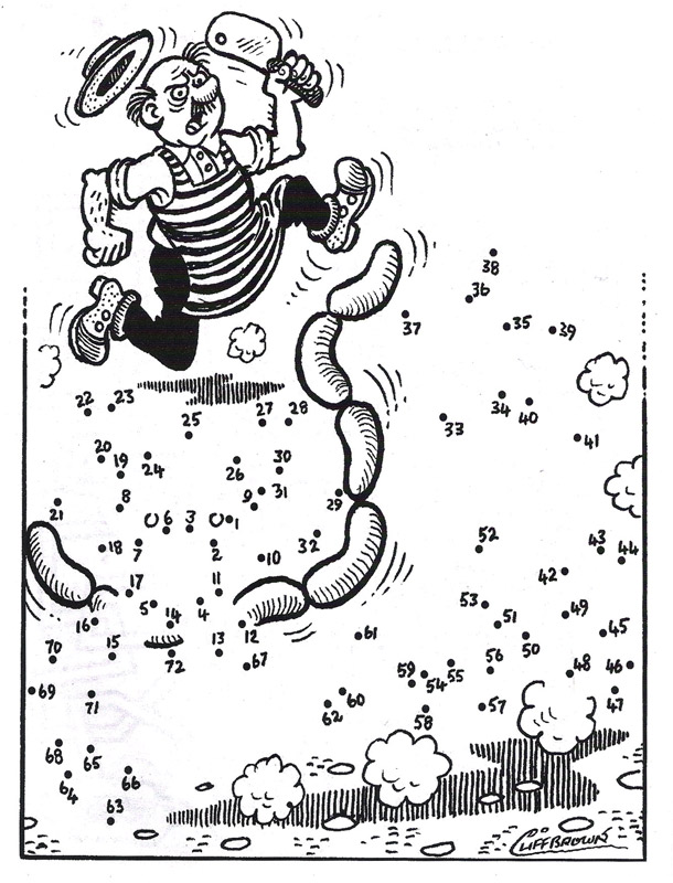 Կէտերը իրարու միացուր 1-72` գտնելու համար պահուած պատկերը: