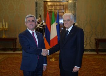 Նախագահ Սարգսեան Հռոմի Մէջ  Հանդիպում Ունեցաւ Իտալիոյ Նախագահին  Եւ Պաշտպանութեան Նախարարին Հետ.  «Մենք Լիբանանցիներուն  Պարտք Ունինք Վերադարձնելիք»