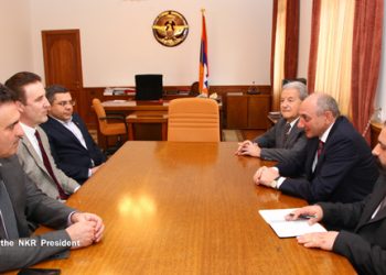 Սահակեան Ընդունեց Նախագահ  Վուտրօ Ուիլսընի Ծոռնորդին