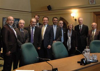 Քանատայի Հայ Դատի Յանձնախումբին Հրաւէրով Քանատա-Հայաստան Խորհրդարանական Բարեկամութեան Խմբակցութեան Հանդիպում