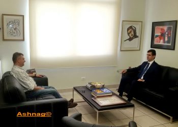 Ռալֆ Եիրիկեան Այցելեց «Ազդակ»