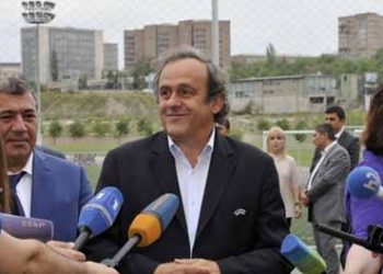 Միշել Փլաթինի` Հայաստանի Մէջ