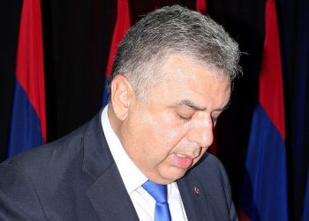 Հայաստանի Հանրապետութեան Հիմնադրութեան 97-Ամեակի Ժողովրդային Տօնակատարութեան Լիբանանի Մէջ Հայաստանի Դեսպան Աշոտ Քոչարեանի Խօսքը