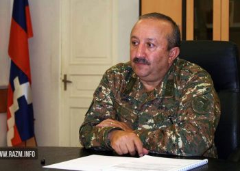 Արցախի Պաշտպանութեան Նախարարը  Կը Տեղափոխուի Հայաստան