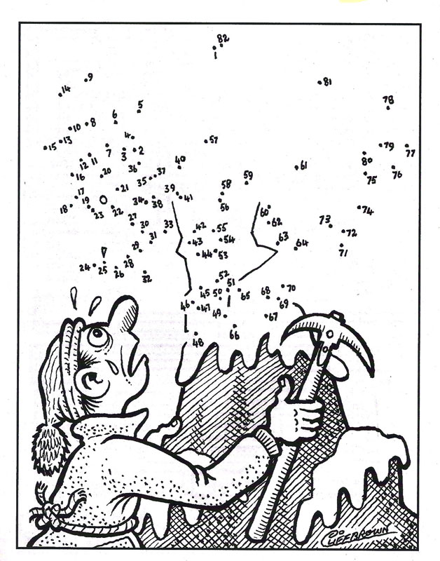 Կէտերը իրարու միացուր 1-82` գտնելու համար պահուած պատկերը: