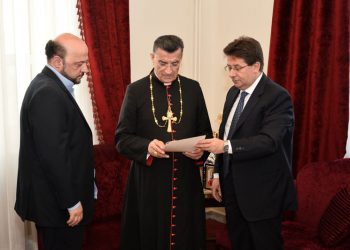 Ռայի Պատրիարքը Ընդունեց  Քանաանը Եւ Ռիաշին