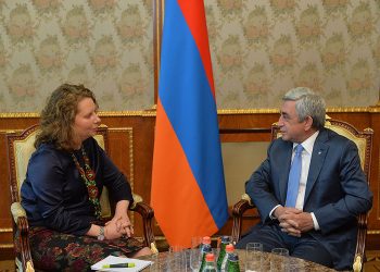 Նախագահ Սարգսեան Ընդունեց Եւրոպական  Խորհուրդի Գրասենեակի Նոր Ղեկավարը