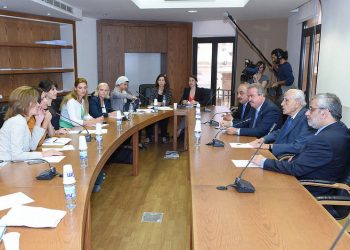 Լիբանանեան Եւ Եւրոպական  Խորհրդարաններուն  Միջեւ Յարաբերութեանց  Եւ Գործակցութեան Քննարկում