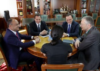 Օհանեան Ընդունեց Դիւանագիտական  Առաքելութիւնը Աւարտող  Գերմանիոյ Դեսպանը