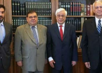 ՀՅԴ Պատուիրակութիւն Մը Տեսակցեցաւ  Յունաստանի Հանրապետութեան Նախագահին Հետ
