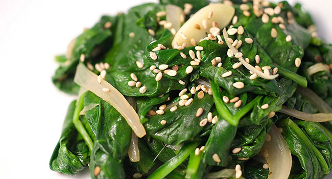 6-25-15_Spinach-with-Toasted-Sesame-Seeds
