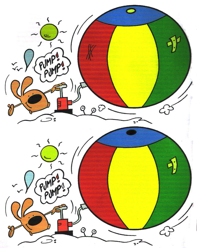 Կրնա՞ս գտնել երկու պատկերներուն միջեւ գոյութիւն ունեցող ութ տարբերութիւնները: