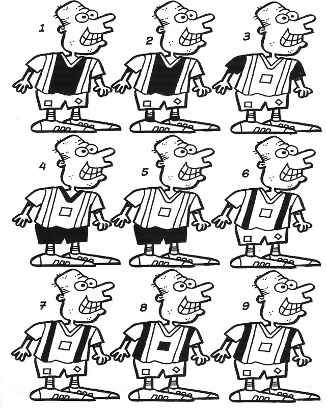 Կրնա՞ս գտնել իրարու նմանող երկու կերպարները: