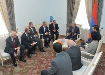 Սարգսեան Ընդունեց Հայաստանի 4-րդ Միջազգային Բժշկական Համագումարի Մասնակիցներու Պատուիրակութիւնը