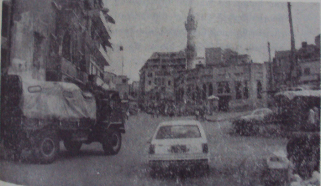 Պասթայի մզկիթին հրապարակը 1 յունիս 1982-ին