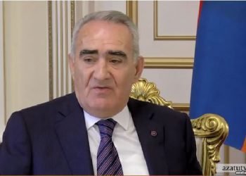 Գալուստ Սահակեան Հանդէս Եկաւ  Շնորհաւորական Ուղերձով` Անկախութեան  Հռչակագիրի Ընդունման 25-Ամեակին Առիթով