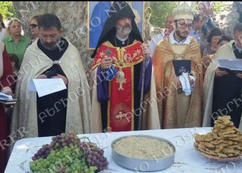 Էսկիւրանի Մէջ Մեծ Շուքով Եւ Հանդիսաւորութեամբ Նշուեցաւ Ս. Աստուածածինի Վերափոխման Տօնը
