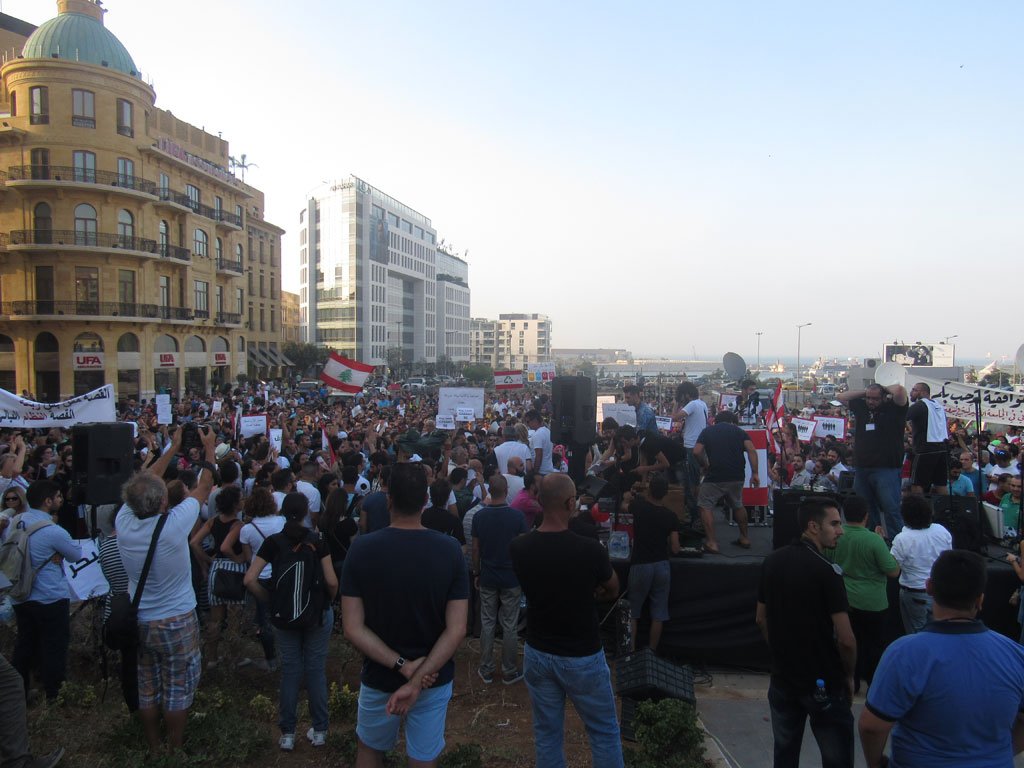 Շաբաթ օրուան ցոյցէն պահ մը