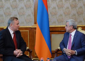 Առաքելութիւնը Աւարտող Ուքրանիոյ  Դեսպանը Հանդիպում Ունեցած Է  Նախագահ Սարգսեանի Հետ