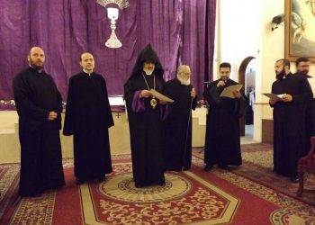 Լիբանանի Թեմի Կրօնական Ժողով.  Դպրաց Վկայագիրներու Բաշխում` Ձեռամբ Լիբանանի Հայոց Թեմի Առաջնորդ Սրբազան Հօր