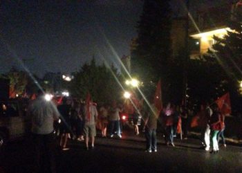 Ազգային Ազատ Հոսանք Կուսակցութեան  Անդամները, Համակիրներն Ու Պատասխանատուները  Գործադրեցին Ինքնաշարժներով Երթ Մը