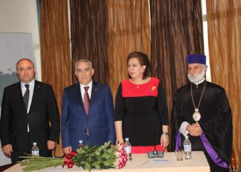 Հայաստանի Հանրապետութեան Սփիւռքի Նախարարութեան 7-ամեակին Նուիրուած Ձեռնարկ Եւ Քաղաքացիական Ծառայողներու Երդման Հանդիսաւոր Արարողութիւն