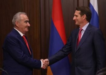 Գալուստ Սահակեան Ժընեւի Մէջ Հանդիպում  Ունեցած Է Ռուսիոյ  Պետական Տումայի Նախագահին Հետ