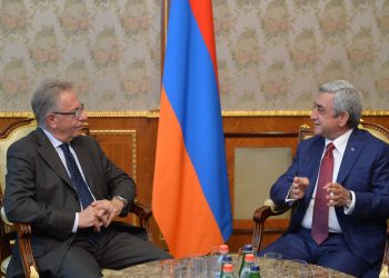 Նախագահ Սարգսեան Ընդունած Է  Վենետիկի Յանձնաժողովի  Նախագահ Ճիանի Պուքիքիոն
