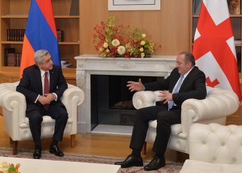 Հայաստանի Նախագահը Կարեւոր  Նկատած Է Վրաստանի Դերը Շրջանին Մէջ  Ապահովութեան Պահպանման Իմաստով
