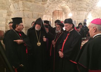 «Միջին Արեւելքի Մէջ Քրիստոնէական Վկայութեան Հզօրացումը  Հրամայական Անհրաժեշտութիւն Է» Շեշտեց Արամ Ա. Կաթողիկոս