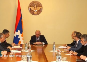 Նախագահ Բակօ Սահակեան Ընդունած Է ՀՅԴ Արցախի Նորընտիր Կեդրոնական Կոմիտէի Անդամները