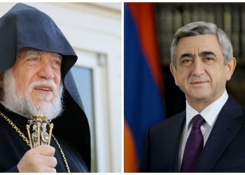 Արամ Ա. Կաթողիկոս Հայաստանի  Սահմանադրութեան Փոփոխութիւններուն  Իր Զօրակցութիւնը Յայտնեց
