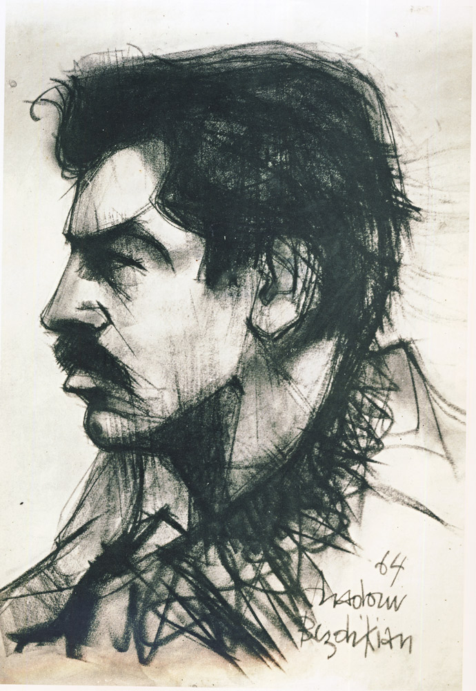 Զաւէնը՝ Ասատուրի ակնոցով. 1964