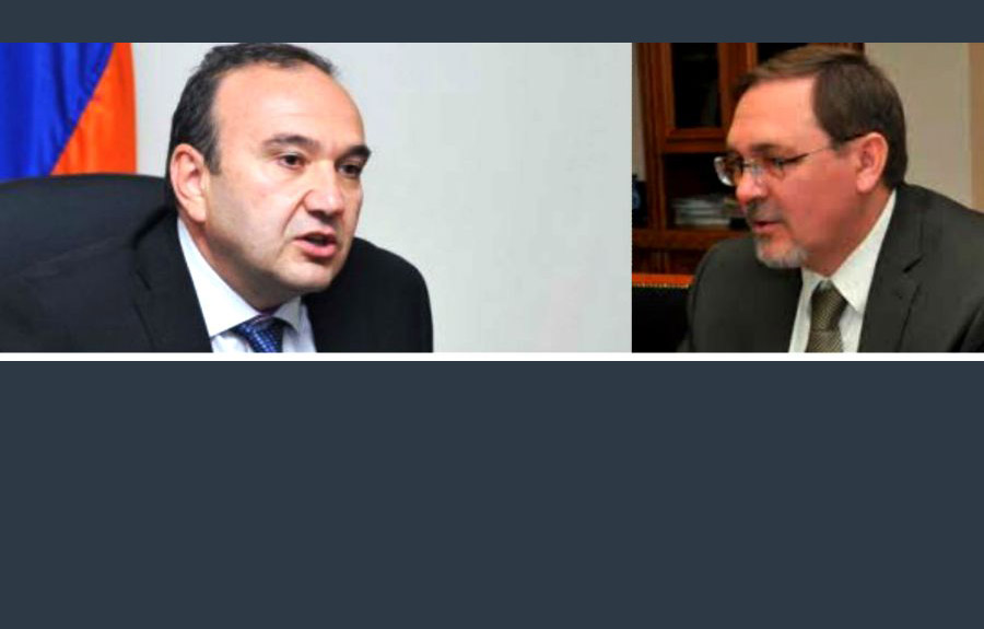 Լեւոն Մկրտչեան Հանդիպում  Ունեցած Է Ռուսիոյ Դեսպանին Հետ