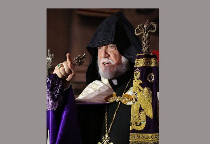 Օ. Թի. Վի.» Կայանի Հայերէն Լուրերուն Կատարած Յայտարարութեամբ «Կը Խոնարհինք Մերօրեայ Հերոս Ֆետայիներուն Առջեւ, Եւ Նահատակներուն Մայրերը Բարձրագոյն Յարգանքի Արժանի Են» Ըսաւ Արամ Ա. Կաթողիկոս