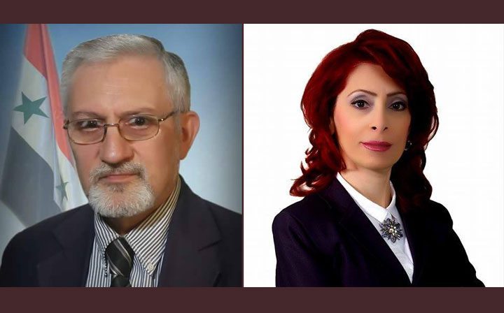 Սուրիոյ Խորհրդարանի Երեսփոխաններ  Ժիրայր Ռէյիսեանի  Եւ Դոկտ. Նորա Արիսեանի Կենսագրական Գիծերը