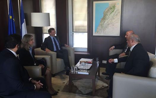 ՀՅԴ Պատուիրակութիւն Մը Հանդիպում Ունեցաւ Լիբանանի Մէջ Ֆրանսայի Դեսպանին Հետ