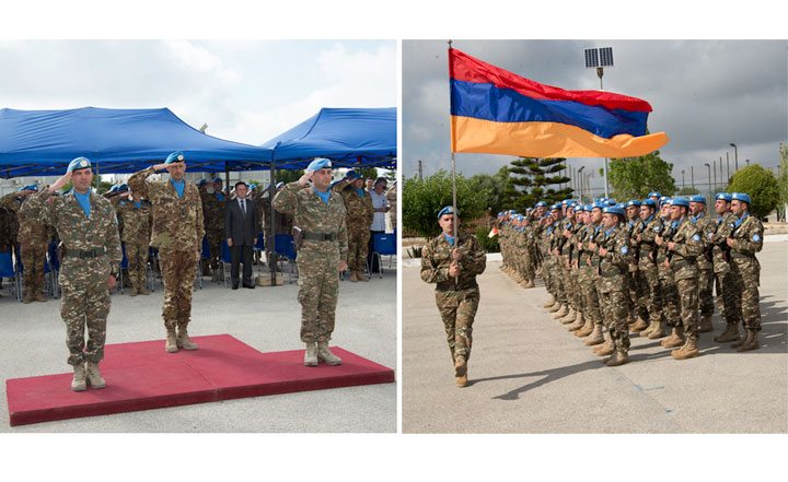 Դեսպան Սամուէլ Մկրտչեան Ներկայ Գտնուեցաւ ՖԻՆԻՒԼ-ի Խաղաղապահ Ուժերուն Մաս Կազմող Հայկական Զօրամասին Հերթափոխութեան