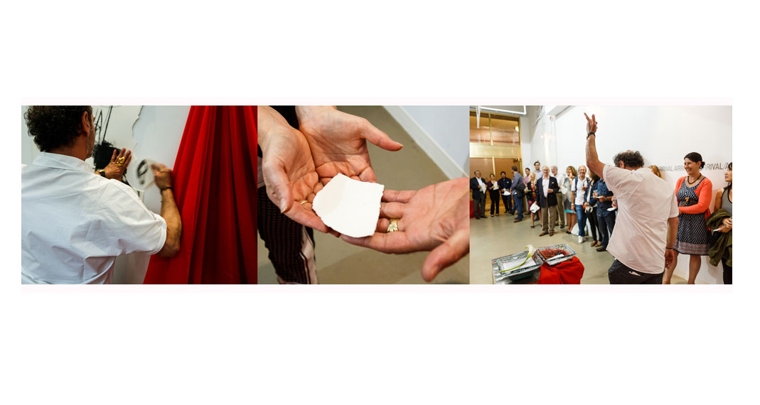 Արա Ազատի «Ժամանում/Ժամանում» Ցուցահանդէսը Պոսթընի Մէջ