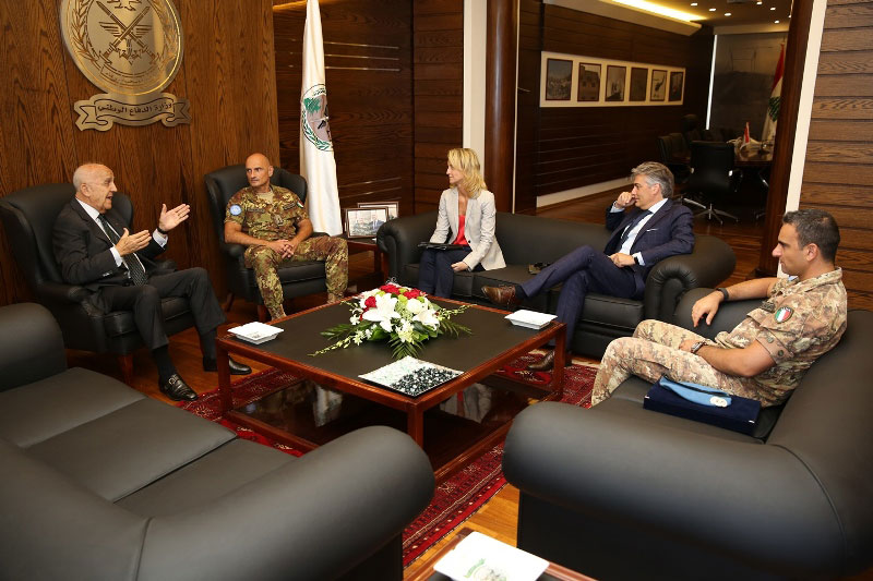 Եարզէի Մէջ.  «Հարաւային Լիբանանի Կայունութիւնը  Երաշխաւորելու Առումով Լիբանանեան Բանակին Հետ  Գործակցութիւնը Հեզասահ Էր»   Շեշտեց Զօր. Փորթոլանօ