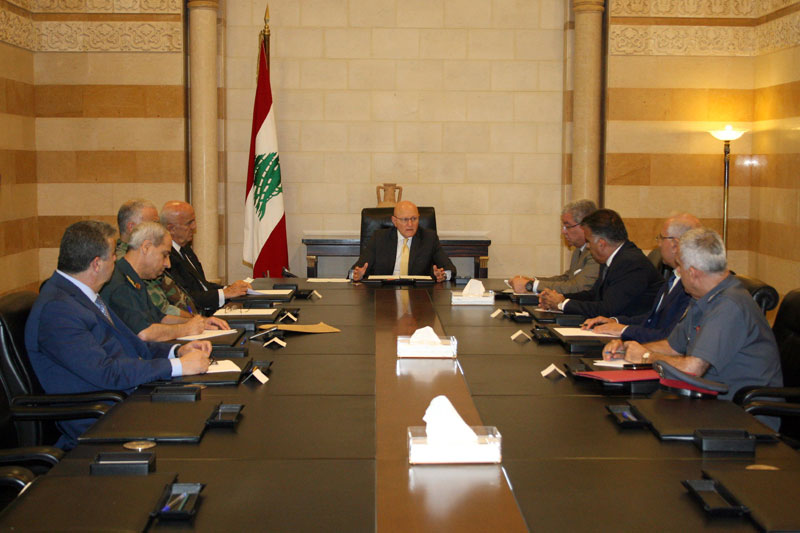 Վարչապետ Սալամ Նախագահեց  Ապահովական Նիստի Մը