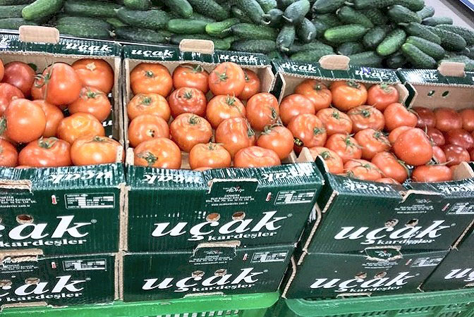 Բացայայտօրէն թրքական լոլիկ կը վաճառուի Երեւանի մէջ