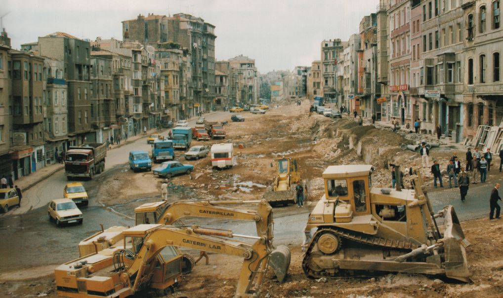Թարլապաշի պողոտան 1986-ի շուրջ: (Նկարը` Քատիր Ճան)