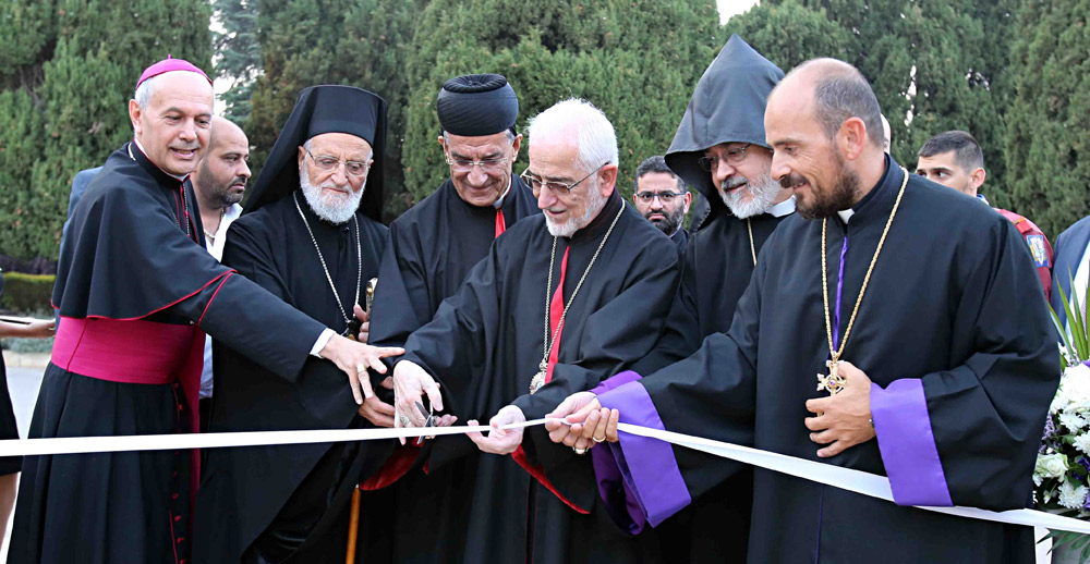 Զմմառի Մէջ Երանելի Իգնատիոս Արք. Մալոյեանի  Նուիրուած Ամփիթատրոնի  Բացման Պաշտօնական Հանդիսութիւն
