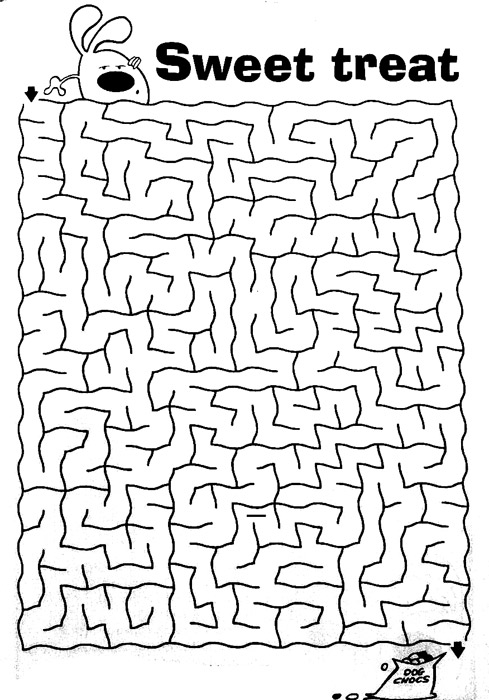 Կրնա՞ս գտնել շաքարեղէններուն տոպրակին հասցնող ճամբան: